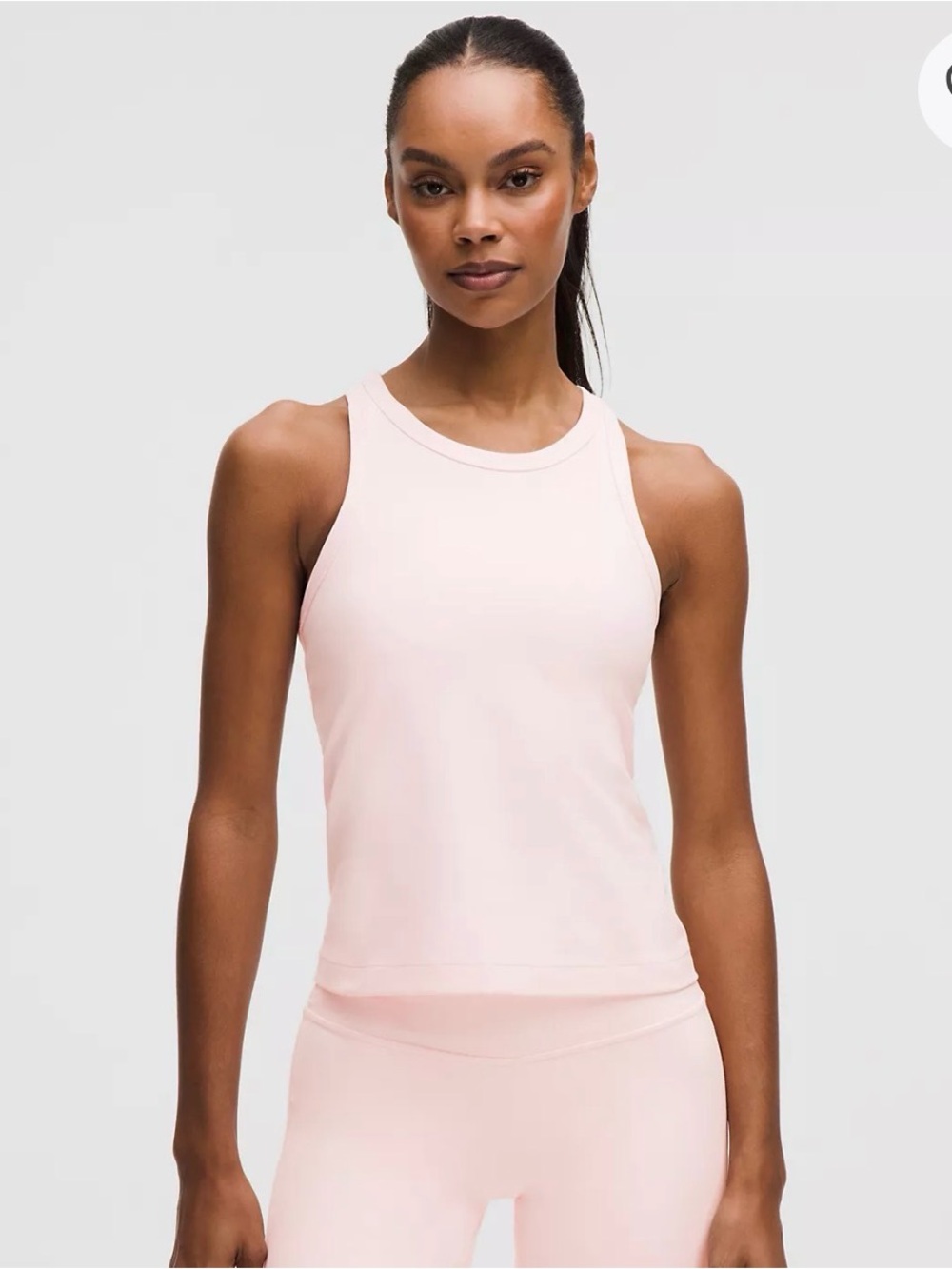 Lululemon Pink Pearl Racerback Active Tank